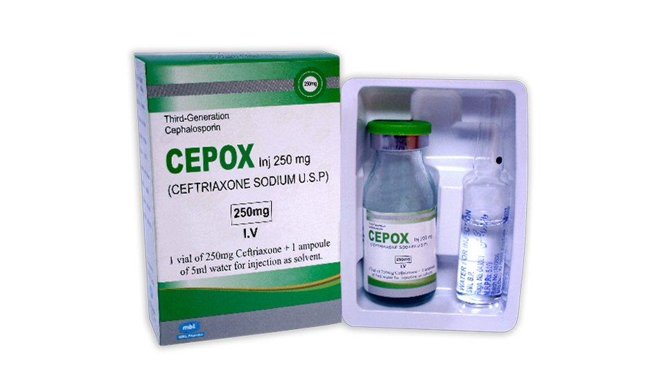 Cepox Injection 250mg